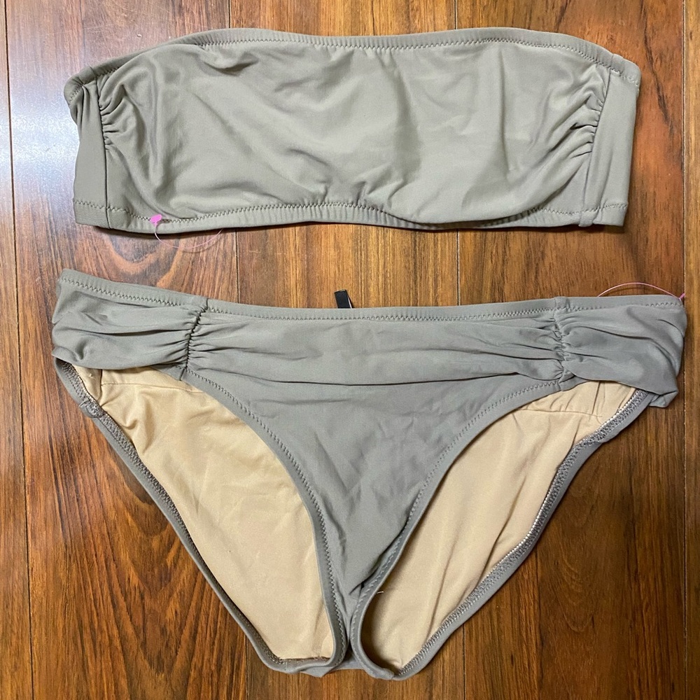 Olive Green Bikini Set